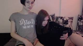 Trans girls get frisky on camera