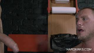 Hans Berlin is a great cocksleeve for this gloryhole
