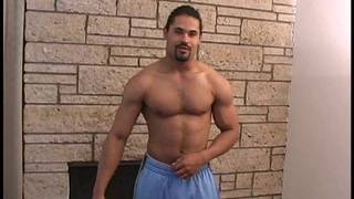 Stud Paco Solo jerks off his cock