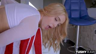 This awesome blonde babe gets fucked in the arse This awesome blonde babe gets fucked in the arse