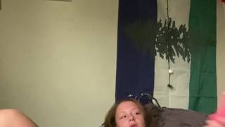 Teen girl with big boobs caresses her slit for the web Teen girl with big boobs caresses her slit for the web