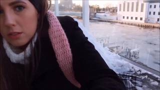 It's never too cold to masturbate the way she does! It's never too cold to masturbate the way she does!