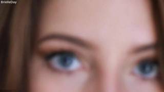 Exciting brunette gets naked for the camera