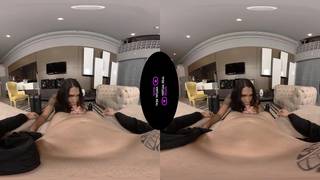 Julie Rouch is a black trans who's going to get that dick in VR porn Julie Rouch is a black trans who's going to get that dick in VR porn
