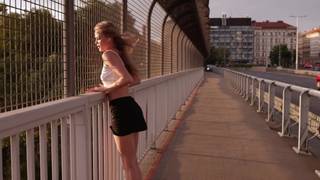 Young, Blonde, Small Tits, Exhibitionist, Outdoor