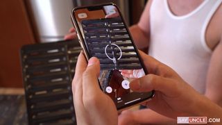 These bros are so bored that they start jerking each other off