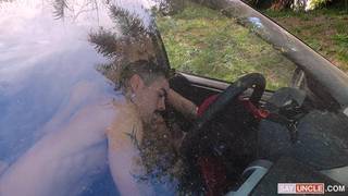 Horny men went offroad so they could fuck anal bareback in peace Horny men went offroad so they could fuck anal bareback in peace