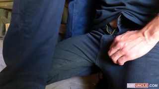 The only way to pay him is to suck his cock sloppy