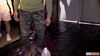 Blacks and white twinks orgy full of oil and blowjobs Blacks and white twinks orgy full of oil and blowjobs