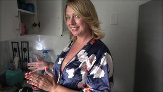 Brianna Beach mature blonde babe fucked hard in POV and creampied