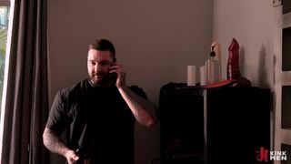 Christian Wilde, Roman Todd and Teddy Bryce in a BDSM threesome