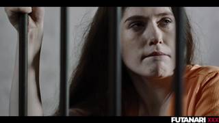 Tiffany Tatum gets fucked with a strapon in jail by a lesbian Tiffany Tatum gets fucked with a strapon in jail by a lesbian