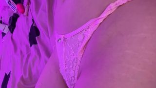 She knows that it's easy to get a lot of semen out of him