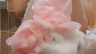 Ethereal Faun bathes nude and knows that this excites us
