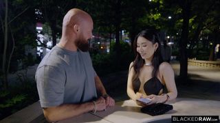Rikako Katayama has a one night stand In Tokyo with a big black cock