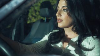 Michael rips her stockings and fucks his BBW secretary Karla Lane