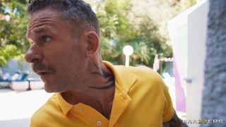 Scott Nails fucks the client's hot wife Jessica Sodi!