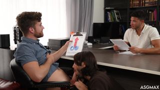 Manager Vincent Grey reviews Noah and Carter's gay performance