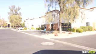 Ty Roderick makes Benvi suck his dick outside by the sidewalk