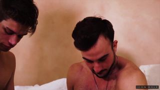 Michael Del Ray confesses his old crush to Mason Lear then fucks him