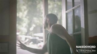 Blain O’Connor bends Miles over and fucks his ass with a flashlight