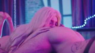 Gracie Jane has a pansexual fuck with Viktor Belmont