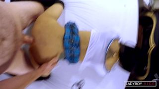 A beautiful Asian trans loves getting sensual to suck a dick!