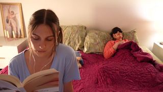 Two girls with dicks who are such good friends that they swap oral sex