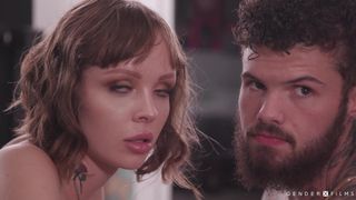 Aliya Brynn and Erica Cherry share sex with a guy who wants trans