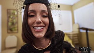 The widow starts fucking right after her husband's funeral