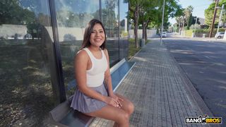 Andrea Retali follows Benny to highway spot for a sloppy blowjob!