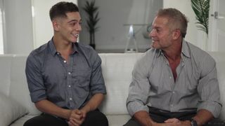 Two friends unleash their secret need to fuck each other despite the age
