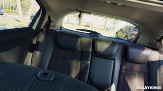 Lula Stocch needed a car ride and a cock in her mouth