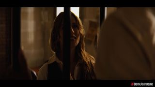Deputy Octavia Red sucks Alex Jones' big cock through the jail bars