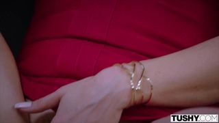 Tori Black cums hard for her daddy after masturbating alone