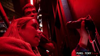 Khloe Kapri tries the gloryhole for the first time!