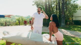 Courtney Tilla books a private pussy massage with Girthmasterr's BWC